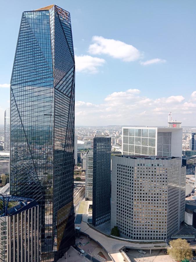 La Defense Grand Studio Moderne Vue Panoramique Puteaux Exterior foto
